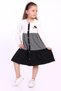 Girl's Pretty Embroidered Dress with Chest