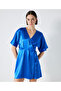 Double-Breasted Dress with Bright Texture - 5