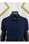 Ercan Classic Polo Neck Pique Woven Pocket Navy Blue T-shirt 7001 - 3