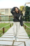 Hood, Side Pockets and Garnish Top & Double Cargo Pockets Leg Elastic Bottom - 2