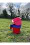 Red  Gorilla - Gorilla Plas - Gorilla Plas Manger - Blue - 4