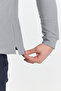 Men's Regular Fit Polo Collar Basic Sweatshirt with Drop Knit - 6