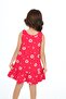 Girl's Heart Printed Dress - 4