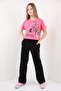 Girl's Colorful Zebra Printed Tracksuit