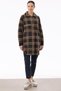 Black-Camel Plaid Mink Coat