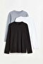 3-pack jersey tops Regular Fit