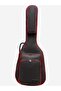 Classic Guitar Bag - Waterproof Linen, Black and Red Wick, Case and Thick Design
