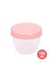 3/4/5 Compartment Convertible 1650ml Bento Lunch Box with 150ml Gravy Bowl - Pink - 7