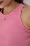 2-Piece Women's Halter Neck Ribbed Strap Zero Sleeve Crop Blouse - 5