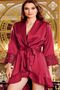 260 Dowry Satin Set of 6-Burgundy