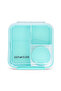 3/4/5 Compartment Convertible 1250ml Bento Lunch Box with 150ml Gravy Bowl - Green
