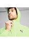 Fit Woven Full Zip Men's Green Hooded Jacket - 6