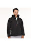New Trend Men's Black Hooded Jacket