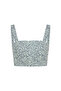 Patterned crop blouse - 3