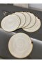 Cream Color Shiny Plaque / American Service 30X30 cm - 2
