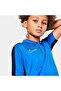 قميص Dri Fit Academy Polo للأطفال باللون الأزرق ذو الياقة الكلاسيكية - 3