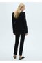 Straight Cut Mid-Rise Pants - 4
