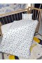 5 Piece 90X130 Baby Sleeping Set - Sailor Quilt Pillow Sheet Set - 3
