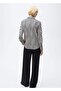 Striped Drapey Shirt - 4