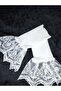 White Gauze Motif Oversleeve - 4
