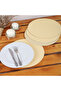 Linen American Serving and Supla and Supla Case. (Set of 6)