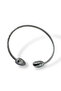 Silver Color Heart Figured Steel Handcuff Bracelet - 2