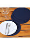 Linen American Serving and Supla and Supla Case. (Set of 6)