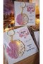 Butterfly Card Keychain 10 Pieces Baby Mevlüt Birthday Gifts - 3