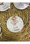 Wooden Baby Magnet with Ballerina Figure 20 Pieces - 3