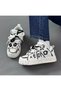 Beyaz Sevimli Panda Sneaker Kadin