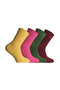 Comfort Series 4-Piece Unisex Bamboo Organic Diabetic Daily Socks