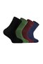 Comfort Series 4-Piece Unisex Bamboo Organic Diabetic Daily Socks