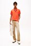 Tjm Slim Placket Polo Ext Men's Orange T-Shirt Dm0Dm20676Sn6 - 2