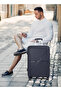 New EDGE Series 3PCS Polypropylene Luggage Set-NAVY - 5
