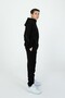 Boy/Girl's Zippered Double Pocket Detailed Hooded Tracksuit Set - 3