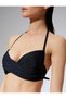 Draped Push up Bikini Top - Halter Neck - 5