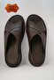 Kr.97 Anatomical Sole Inside and Outside Genuine Leather Men's Slippers - 6