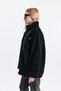 Black Embroidery Detail Pocketed Welsoft Fleece Cardigan 18887 - 7