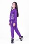 Love City Printed, Zippered, Hooded 2-Piece Girls Tracksuit Set - 3
