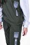 Boys' Round Neck 3-Piece Printed Tracksuit Set - 4