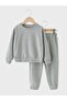 2-Piece Flat Round Neck Unisex Tracksuit Set - 3