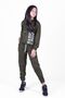 Love City Printed, Zippered, Hooded 2-Piece Girls Tracksuit Set - 3