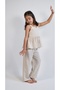 Modal Linen Oversize Blouse-Pants Set - 3