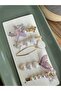 Lilac 6-Piece Starfish Mermaid Buckle Set