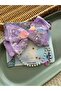 Purple Big Bow Fishtail Collet Buckle - 2