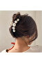 Large Pearl Transparent Buckle - 2