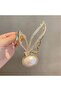 Pearled Rabbit Ear Latch Clasp