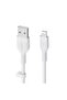 كابل BOOST CHARGE USB-A مع موصل Lightning بطول 1 متر باللون الأبيض - 2