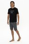 U.S. Polo Men's T-Shirt and Shorts Set with Pockets, Short Sleeve, Crew Neck, Pocket Detail - 2