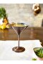 2-Piece Flat Model Copper Goblet Martini - Oxide Color